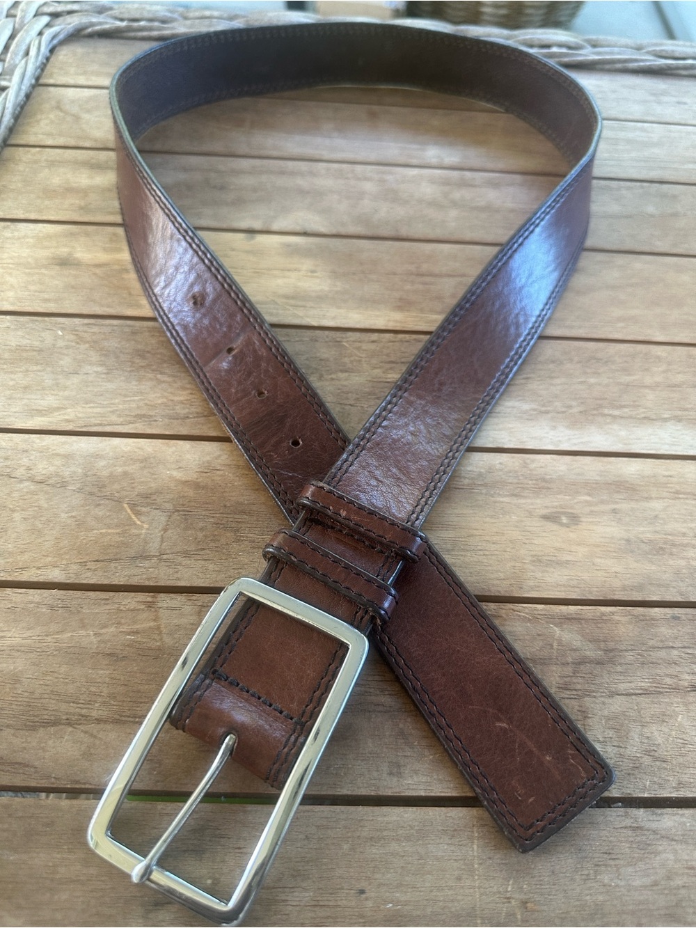 Banana Republic Brown Leather Belt M